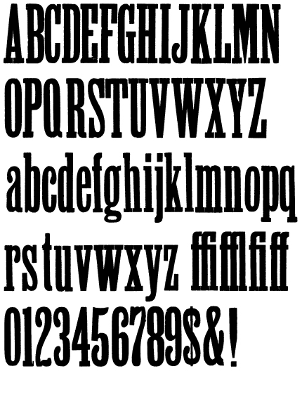 Antique XX Condensed No 1 – Rob Roy Kelly Collection