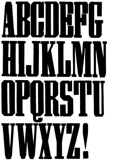 Specimen of Grecian X Condensed