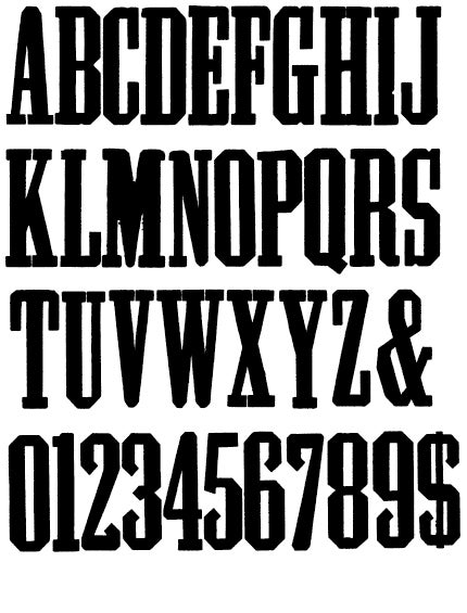 Specimen of Grecian X Condensed, 10 line