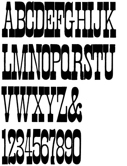 Specimen of Belgian 10 line