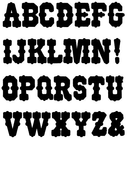 Specimen of No 515 5 line