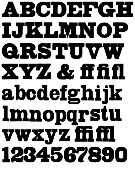 Specimen of Columbian Page & co