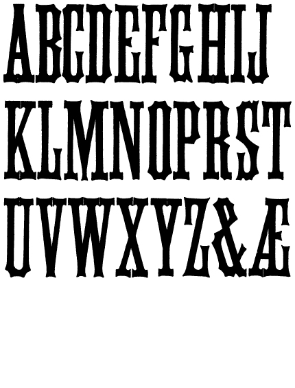 Antique Tuscan XX Condensed – Rob Roy Kelly Collection