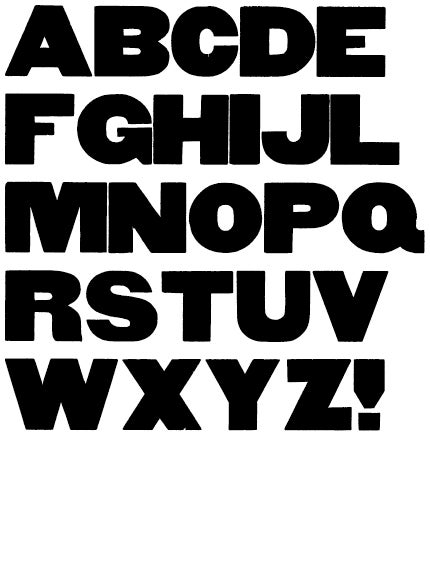 Specimen of Gothic, 8 line