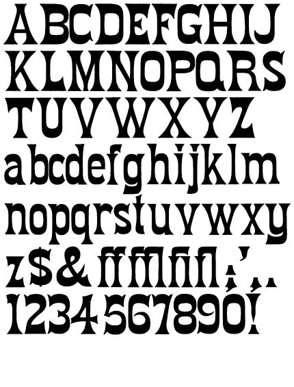 Specimen of Teutonic