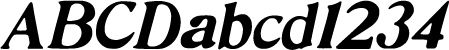 preview of De Vinne Italic wood type from the Rob Roy Kelly collection, printed in the UT Design Lab
