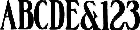 preview of No. 676 wood type from the Rob Roy Kelly collection, printed in the UT Design Lab