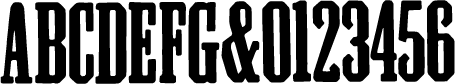 preview of Grecian X Condensed wood type from the Rob Roy Kelly collection, printed in the UT Design Lab