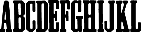 preview of Grecian X Condensed wood type from the Rob Roy Kelly collection, printed in the UT Design Lab