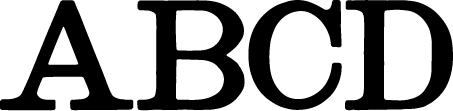 preview of Ionic wood type from the Rob Roy Kelly collection, printed in the UT Design Lab