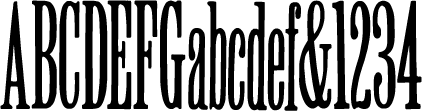 preview of Clarendon Light Face XX Condensed wood type from the Rob Roy Kelly collection, printed in the UT Design Lab