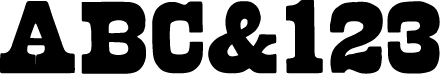 preview of Aldine wood type from the Rob Roy Kelly collection, printed in the UT Design Lab