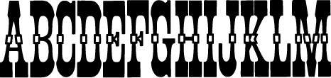 preview of Celtic wood type from the Rob Roy Kelly collection, printed in the UT Design Lab