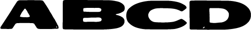 preview of Gothic Extended wood type from the Rob Roy Kelly collection, printed in the UT Design Lab