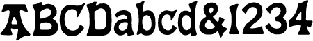 preview of Artistic wood type from the Rob Roy Kelly collection, printed in the UT Design Lab