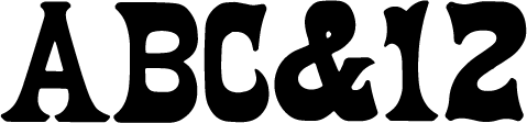 preview of Monhagen wood type from the Rob Roy Kelly collection, printed in the UT Design Lab