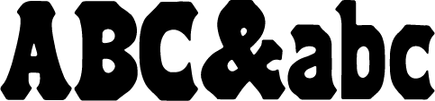 preview of No. 51 wood type from the Rob Roy Kelly collection, printed in the UT Design Lab