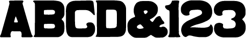 preview of Courier wood type from the Rob Roy Kelly collection, printed in the UT Design Lab