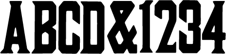 preview of No. 500 wood type from the Rob Roy Kelly collection, printed in the UT Design Lab