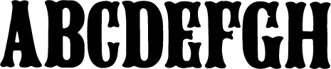 preview of Antique Tuscan X Condensed No. 11 wood type from the Rob Roy Kelly collection, printed in the UT Design Lab