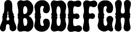 preview of Etruscan No. 4 wood type from the Rob Roy Kelly collection, printed in the UT Design Lab