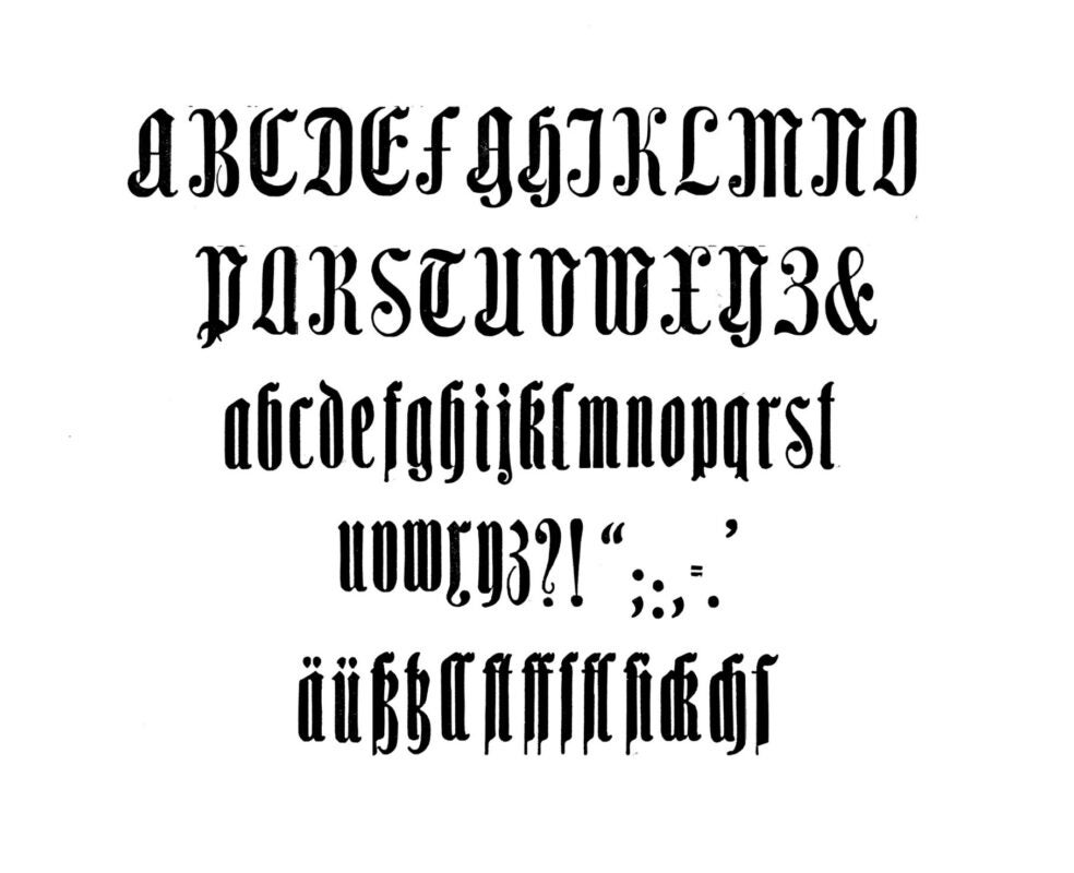 simple specimen of Composite Condensed wood type from the Rob Roy Kelly collection, printed in the UT Design Lab