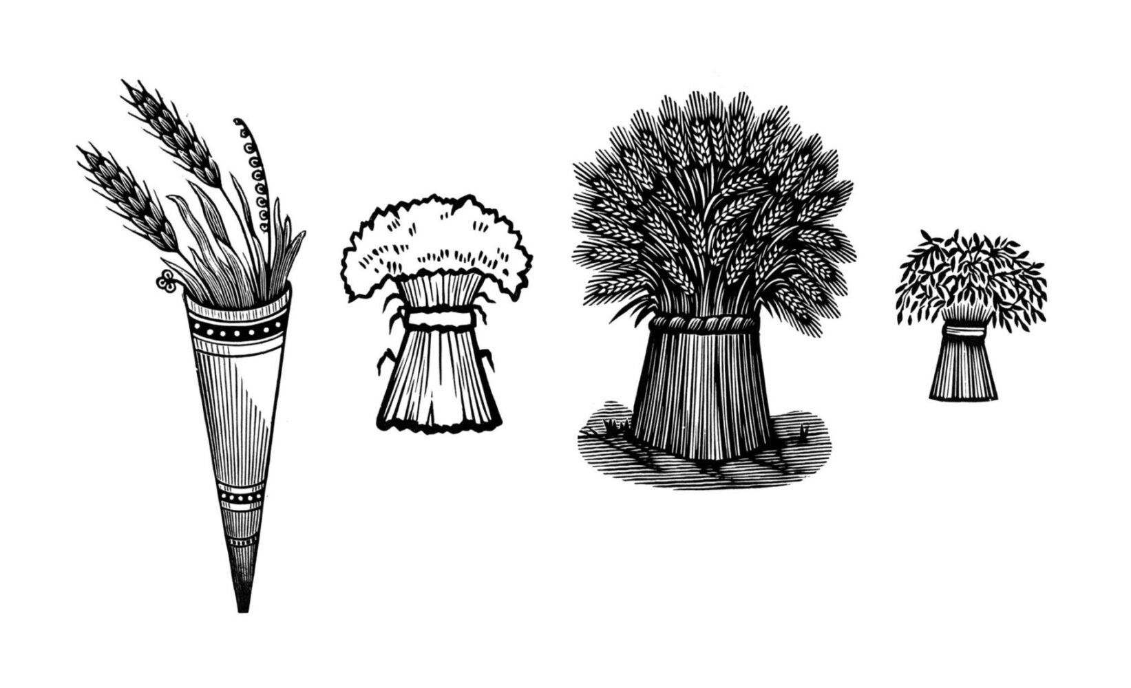 wheat wood cut images from the collection