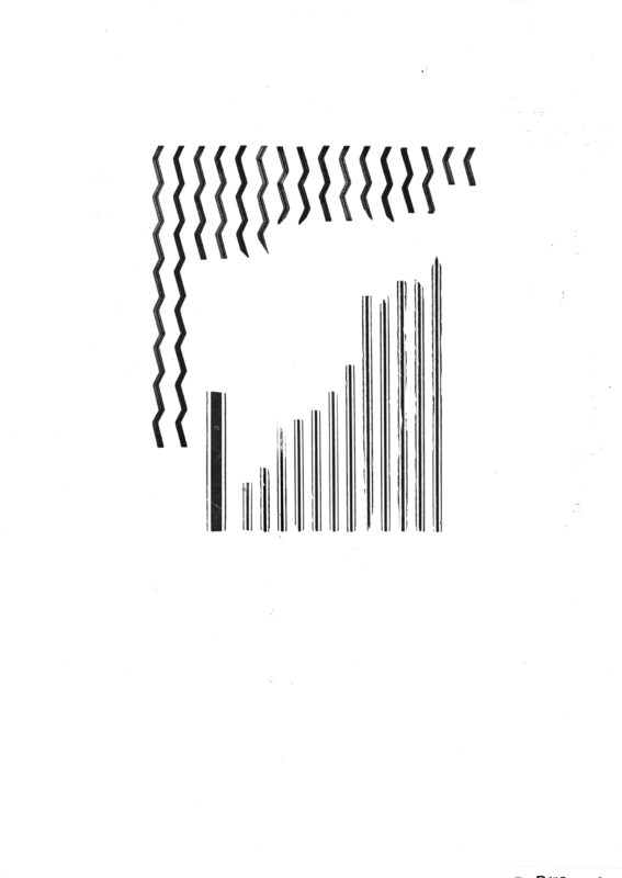 large selection of double-groove and fancy wood rule from the archival box